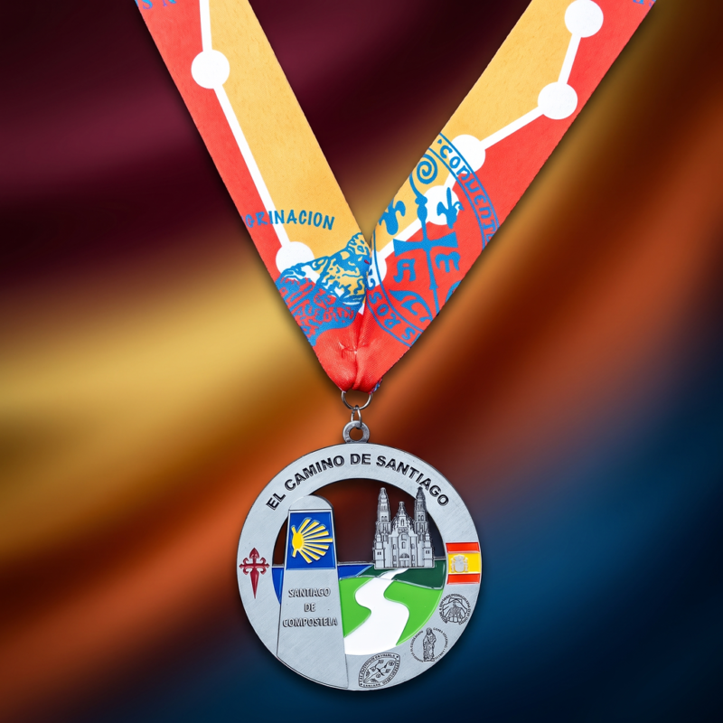 La médaille originale du Chemin de Compostelle