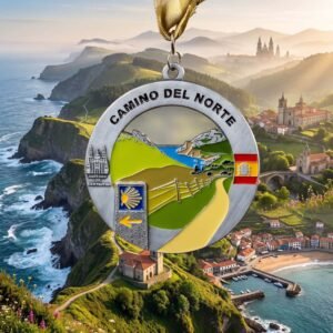 Alternative view of Camino Norte Medal