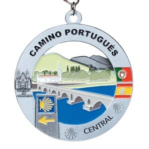 Camino Portugués Central Medal