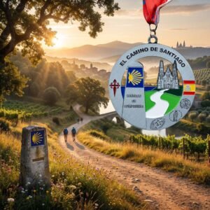 Alternative view of The Original Camino Medal